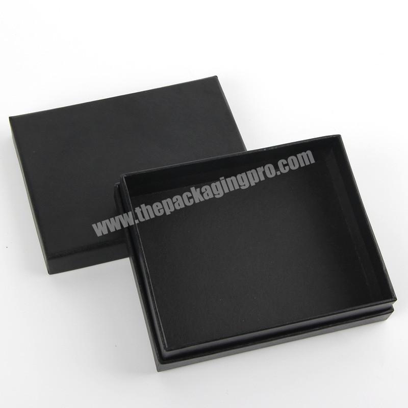 High Quality Luxury Boxes Rigid Black Valentine Gift Box