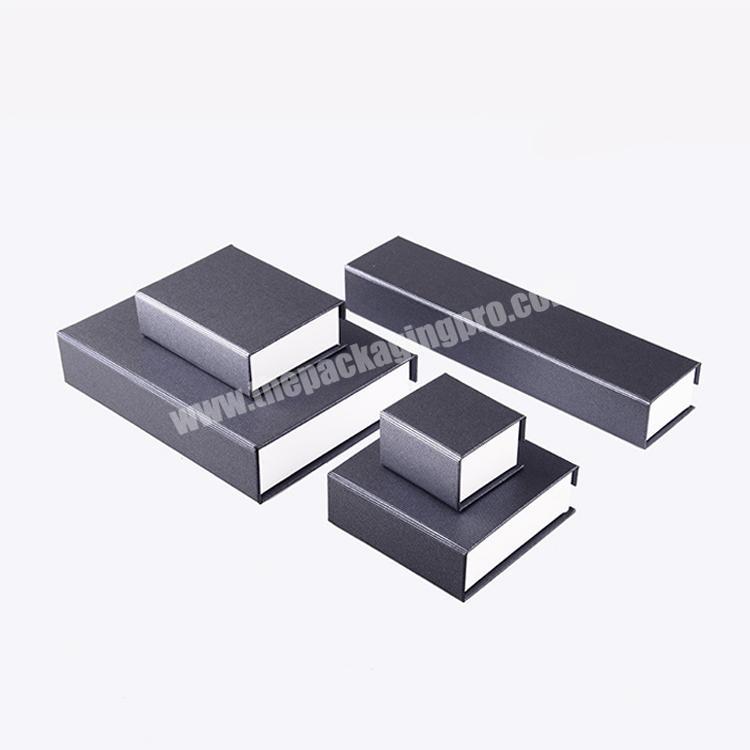 High Quality Luxury Wholesale Jewelry           Custom Logo Packaging Magnetic Closure Boxes