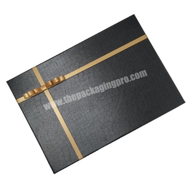 High Quality Printing black card paper box custom design  packaging perfume box