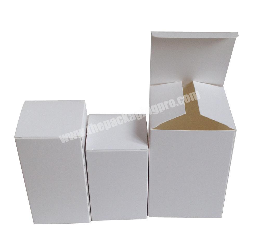 High Quality White Small Cardboard Packaging Box For Cosmetic