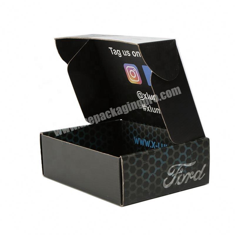Customized full color printing glossy lamination hot stamping facial cream box