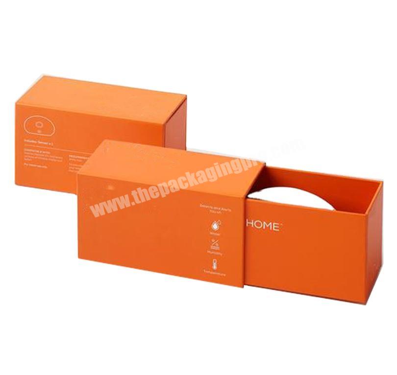 High quality custom logo handmade matt printed slide open paper soap packaging box paper soap box with drawer