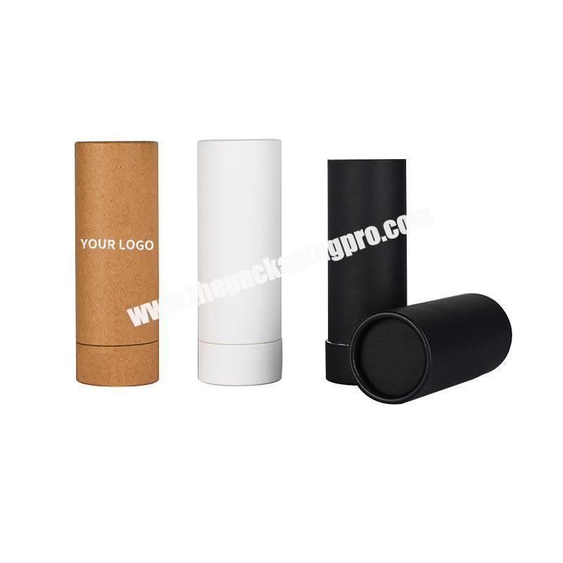 New Round Kraft Push Up Paper Tube Packaging in Varied Color