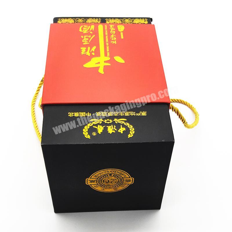 Professional Manufacturer Various Styles Of Customization Gift Paper Box Packing With Handle