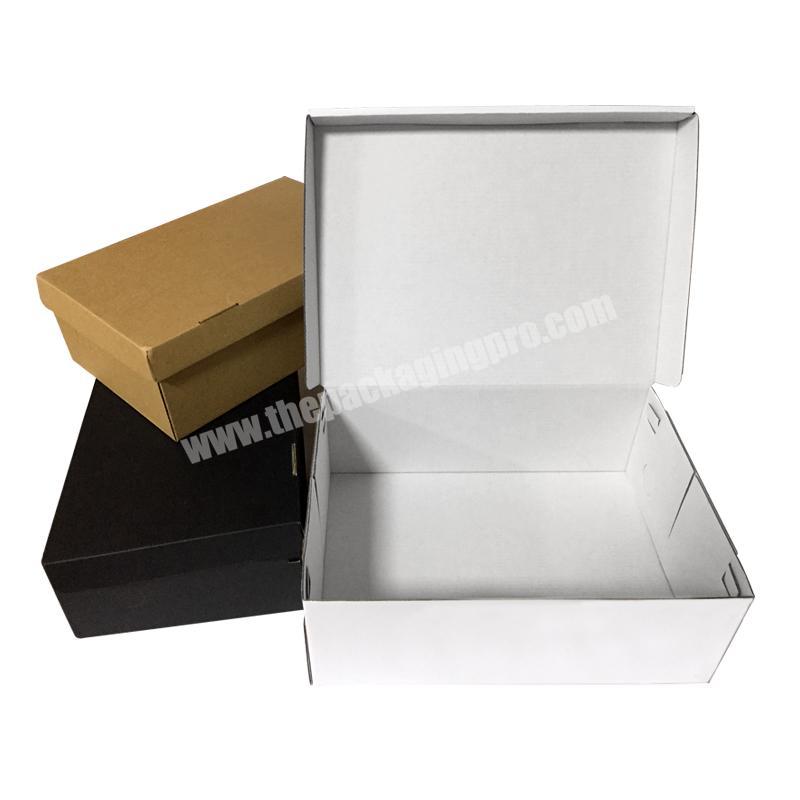Hot sale Custom Corrugated Paperboard  Packaging Box Ecommerce Shipping Mailer Shoe Boxes
