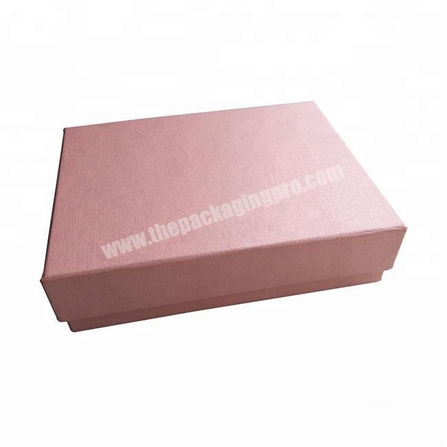 Hot sale high quality elegant packaging custom color gift box