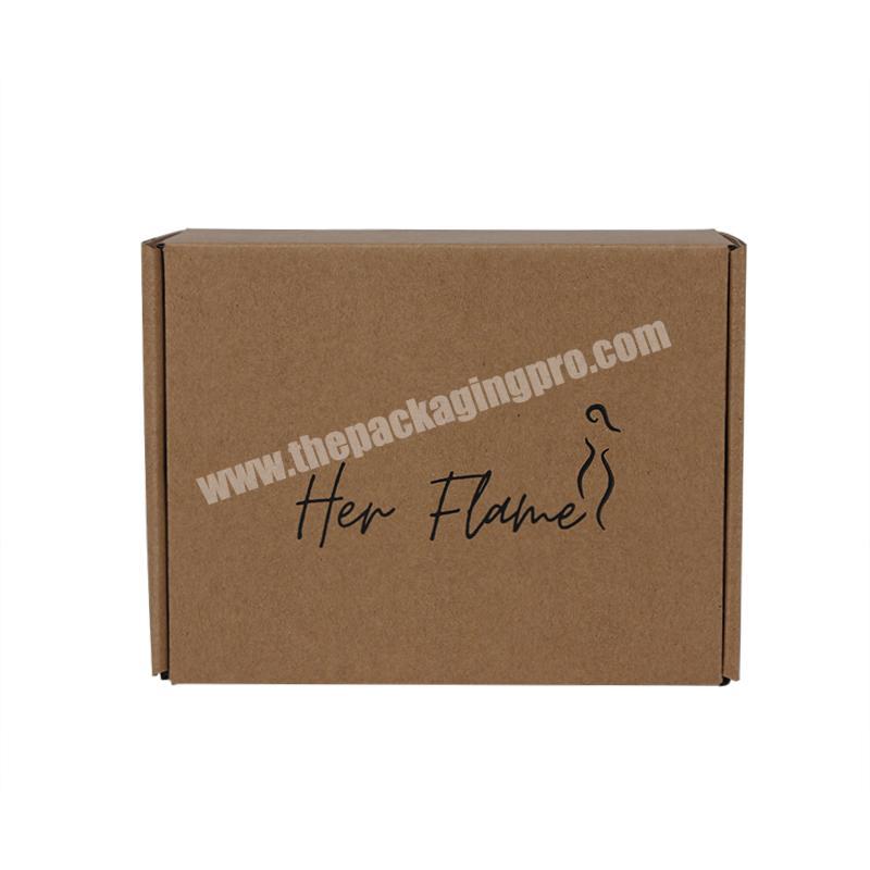 Hot sale popular custom logo black paper box package packaging airplane folding paper box
