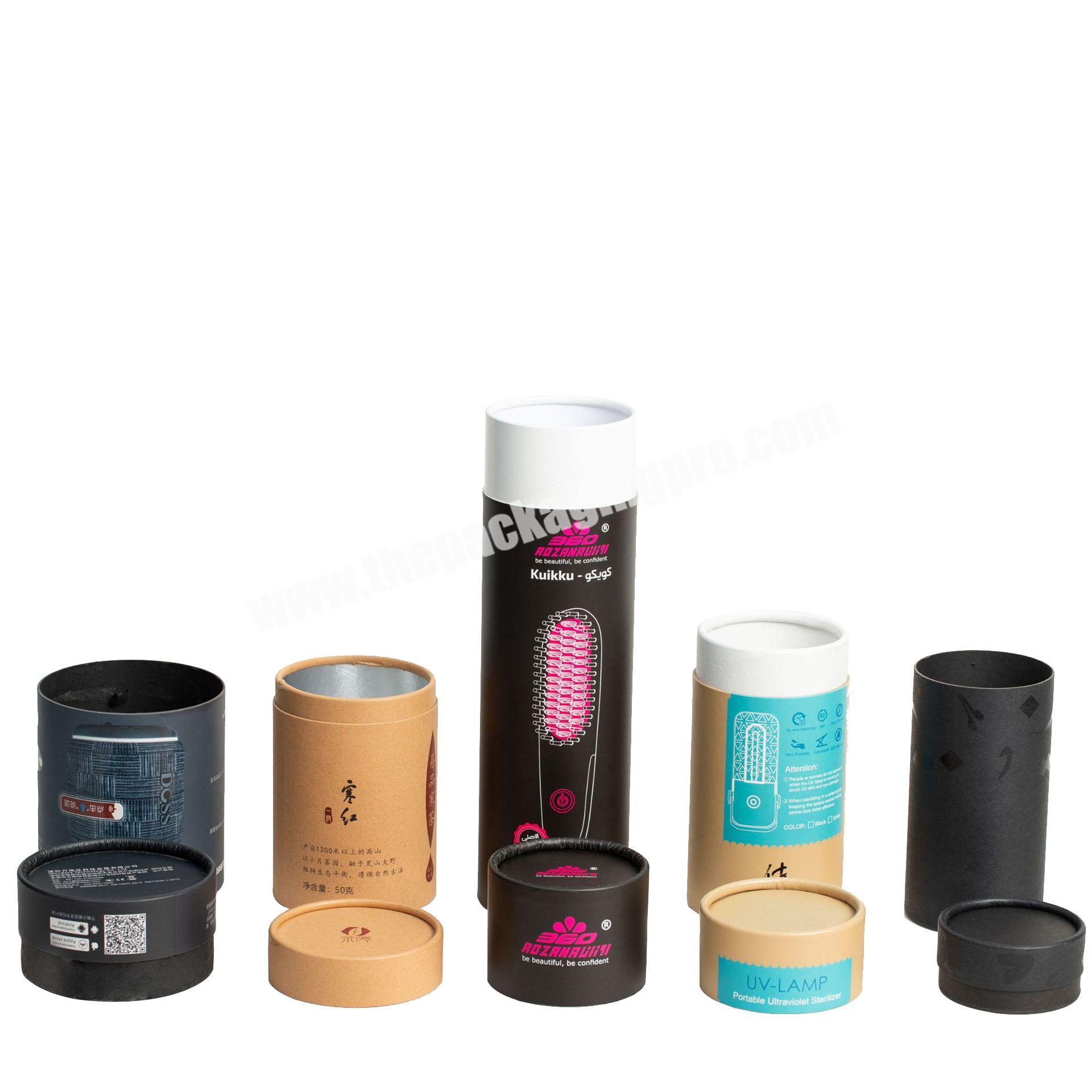 Hot selling food grade material round  paper tube packaging cardboard box  for tea/chocolate/ coffee food packaging
