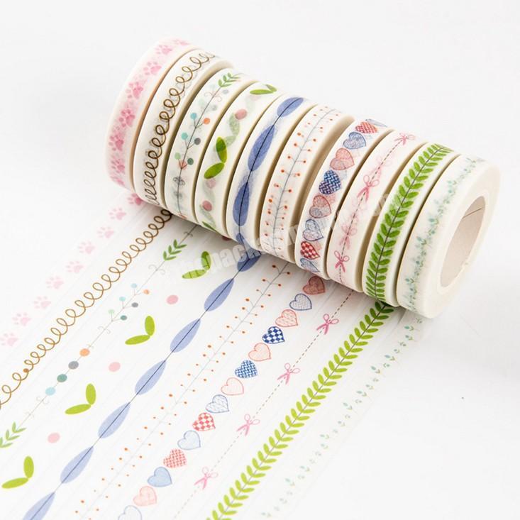 July new style customized decor washi tape for wholesale