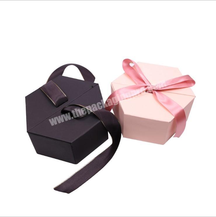 Kexin OEM Recycled Hexagon Paper Gift Box Attrative Hexagon Paper Gift Box