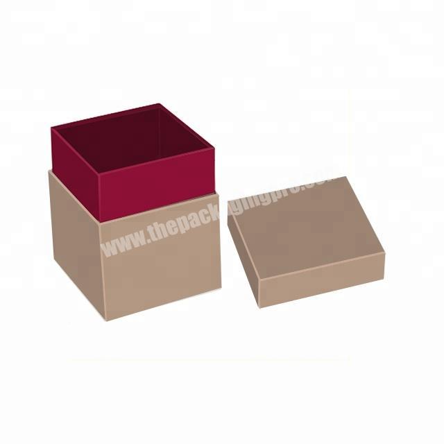 Kexin Wholesale Custom Printing Rigid Paper Cardboard Cosmetic Beauty Lift Off Lid Gift Packaging Boxes With Custom Logo