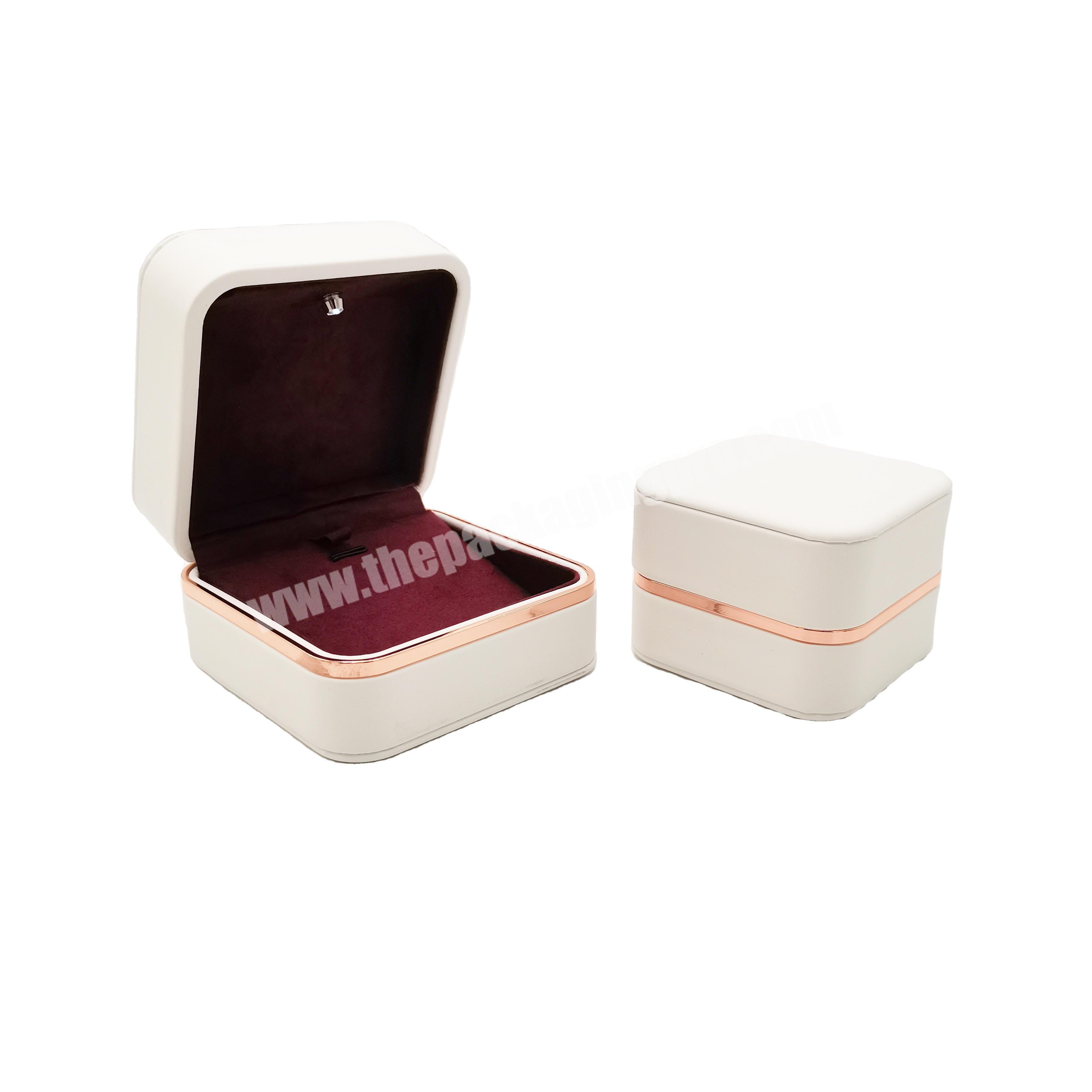 Kexin in stock Custom Gift Luxury Jewelry Packaging with LED light large Jewelry Box