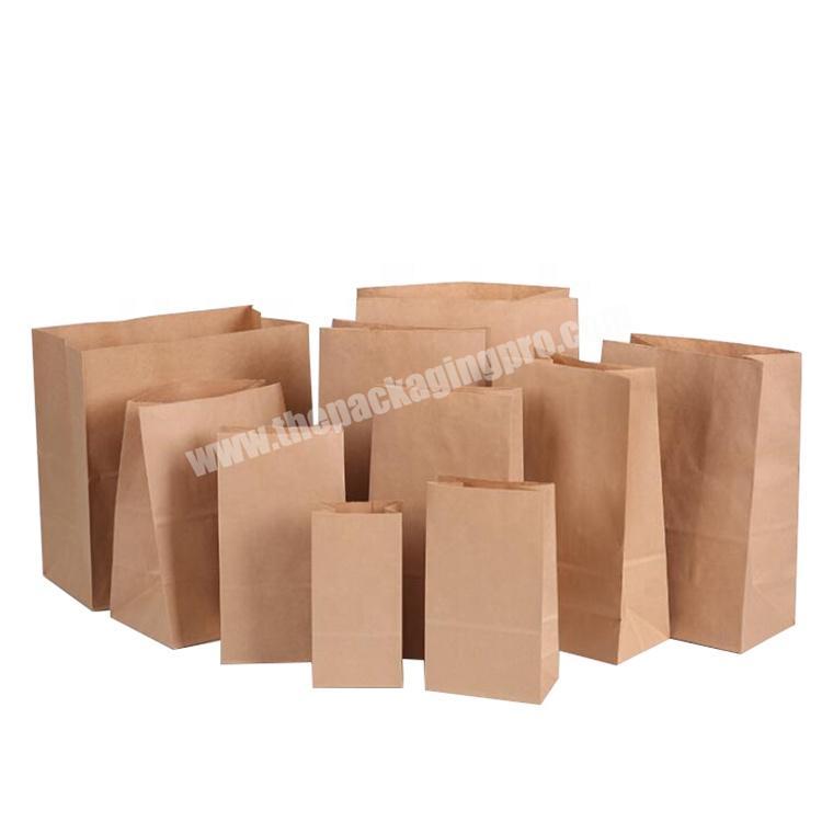 Kraft paper packing bags/French baguette bakery bread sandwich bag