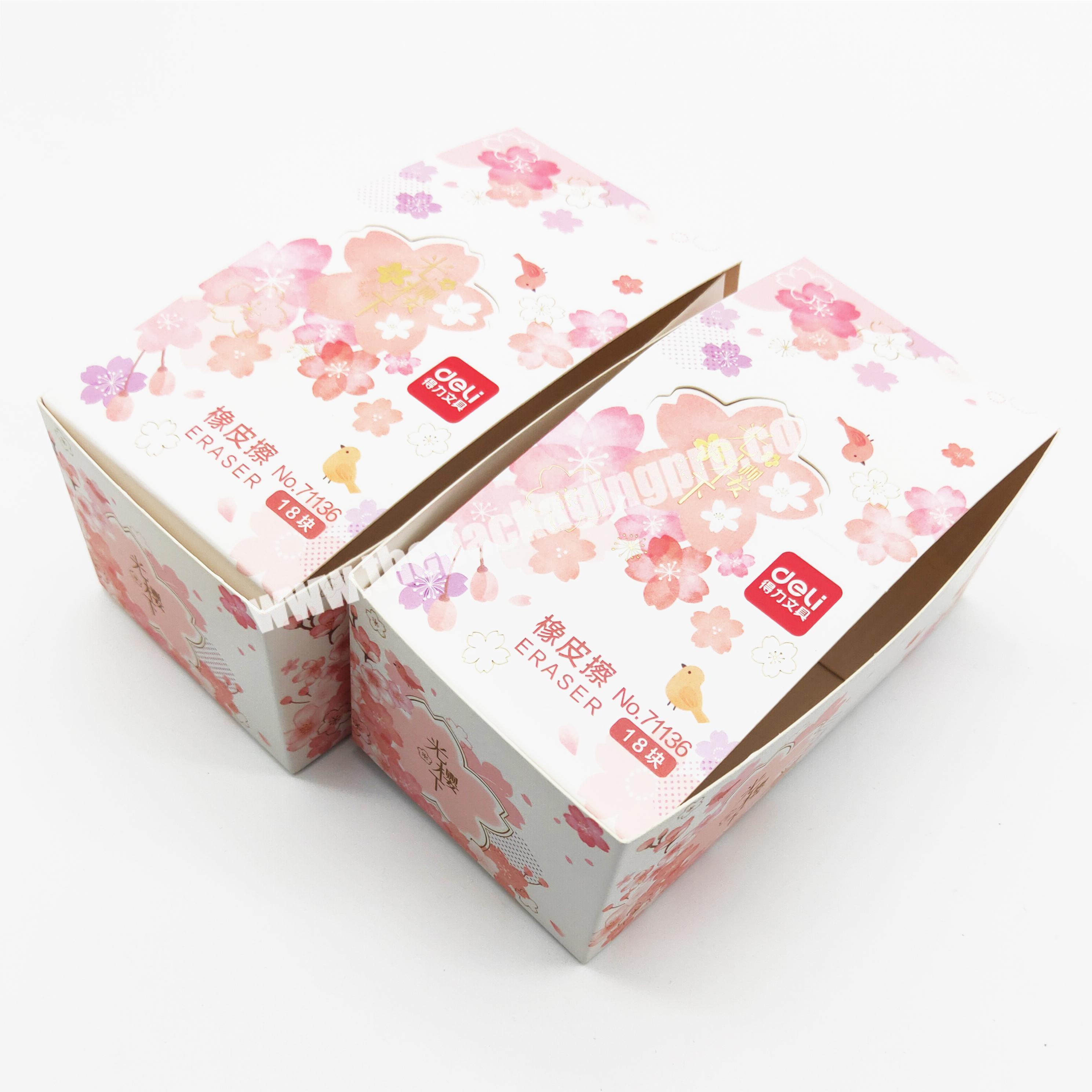 Large Clamshell gift Take Out Carton,food paper packaging box