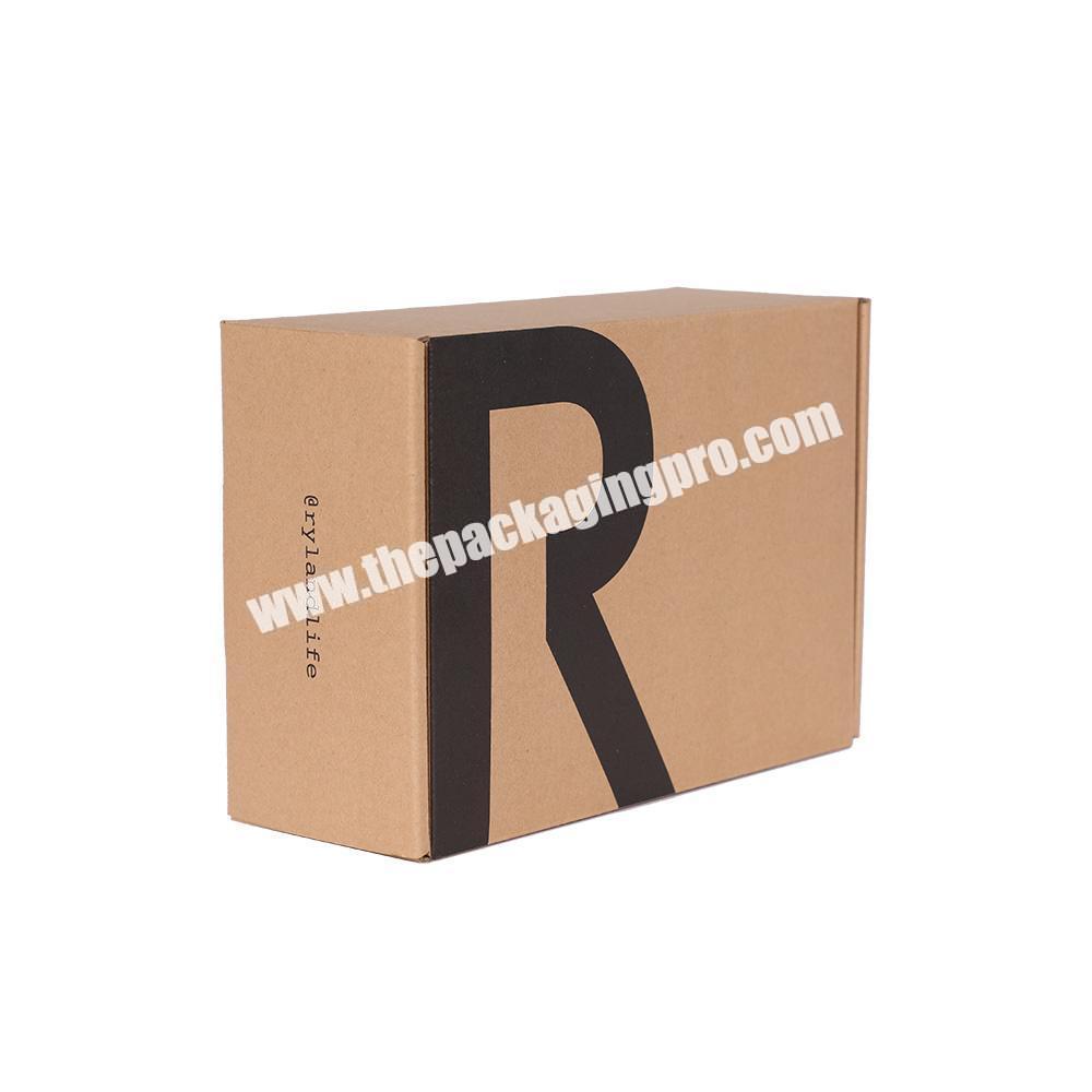 custom print foil color corrugated mailer shipping boxes