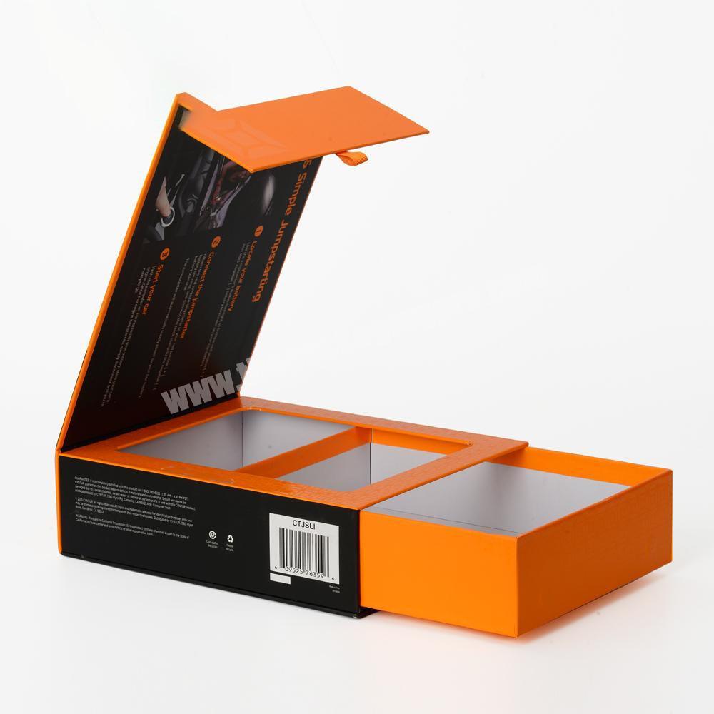 Luxury Boutique Rigid Cardboard Magnetic Closure Box Custom
