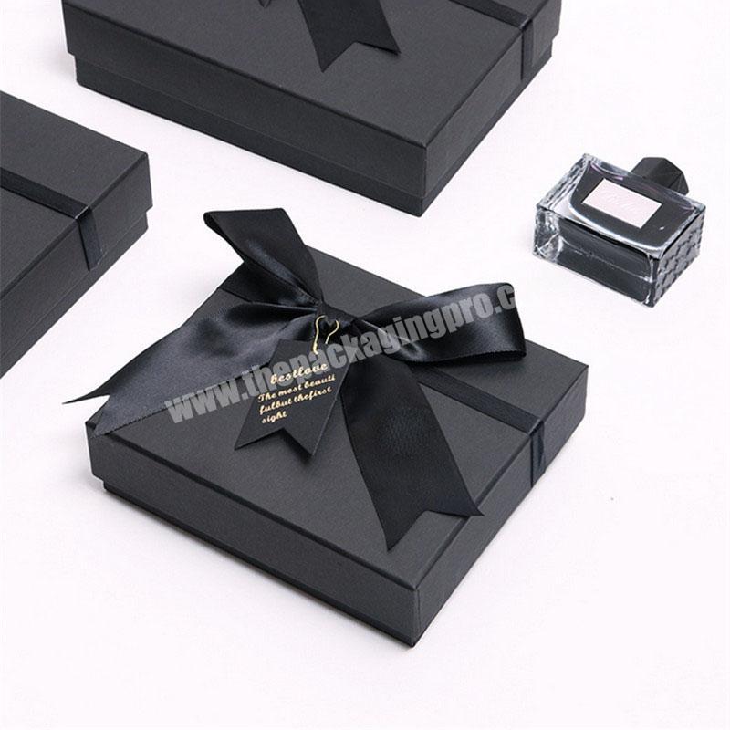 Luxury Chocolate Cookie Candy Sweet Foldable Dividers Gift Box Set With Ribbon