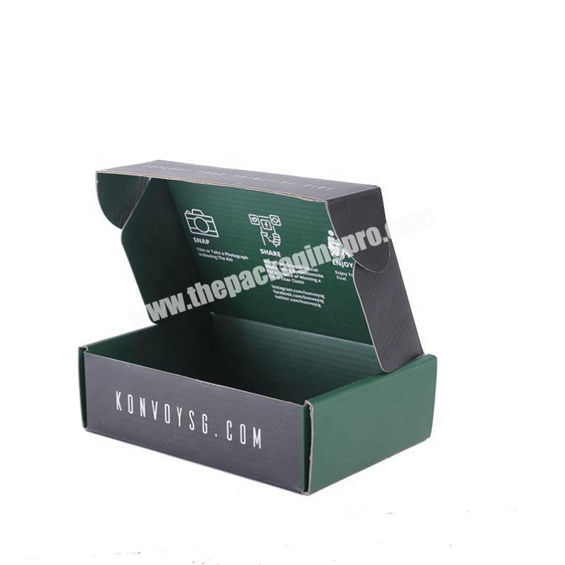 Custom special paperboard 4 holes eyeshadow box with mirror