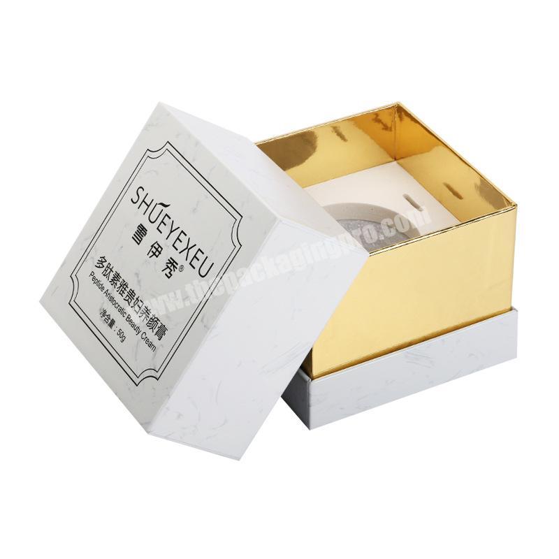 Luxury Customzied Printing Logo Cosmetic Perfume Gift Box Insert Paper Packaging Boxes with EVA Beauty Packaging Paperboard /