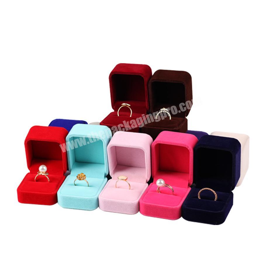 Luxury Flannelette Engagement Bracelet Gift Packaging Box