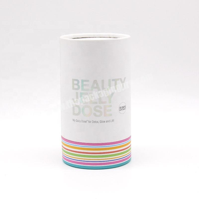 Luxury  High Quality Kraft Paper Core Tube For Makeup Product Biodegradable Cardboard Paper Tube