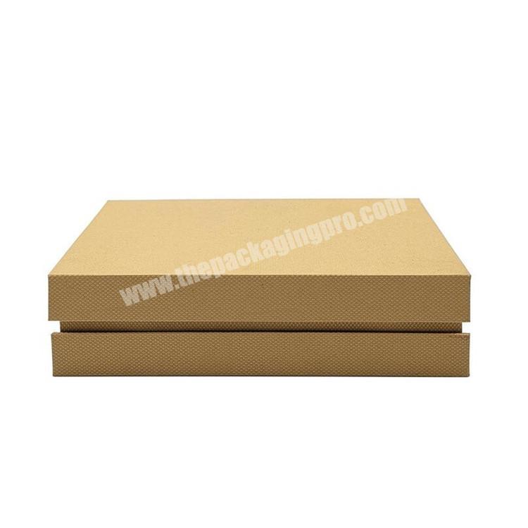 Luxury Magnet Closure Scarf White Cardboard Gift Box with Lid