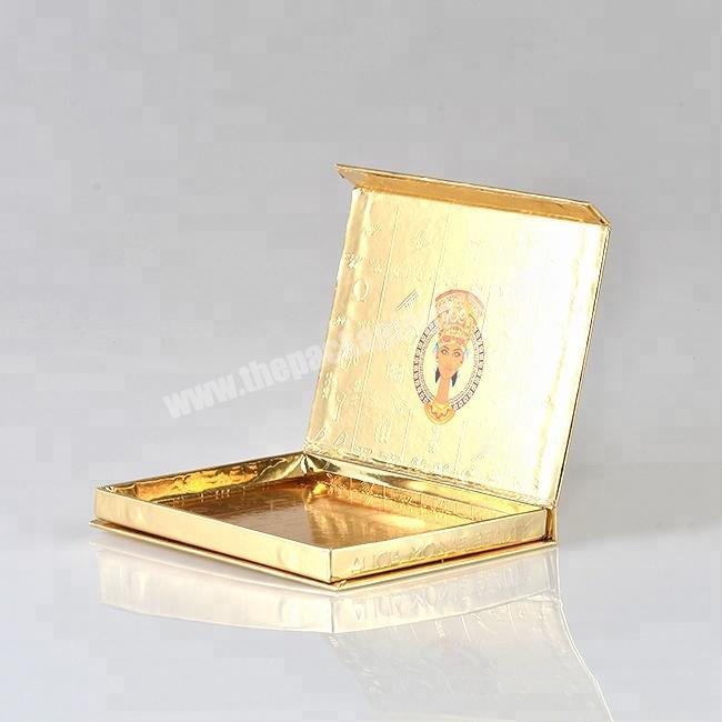 Luxury beautiful gift boxes gold paper chocolate packaging box