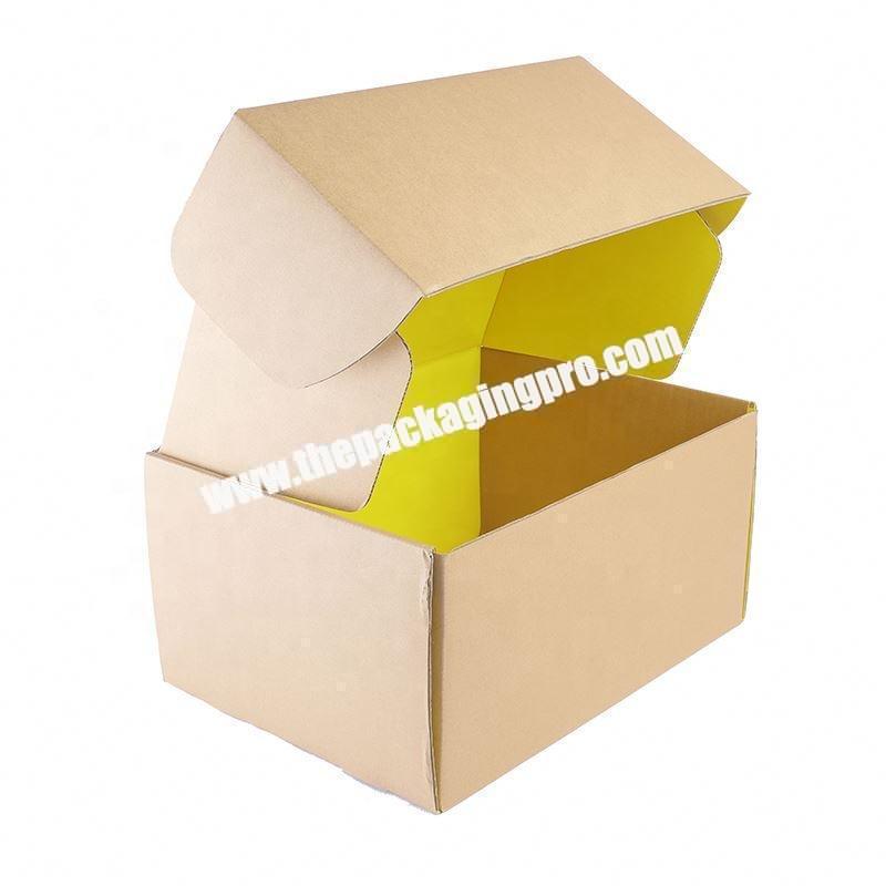 Kraft paper lipstick packaging box with printed logo