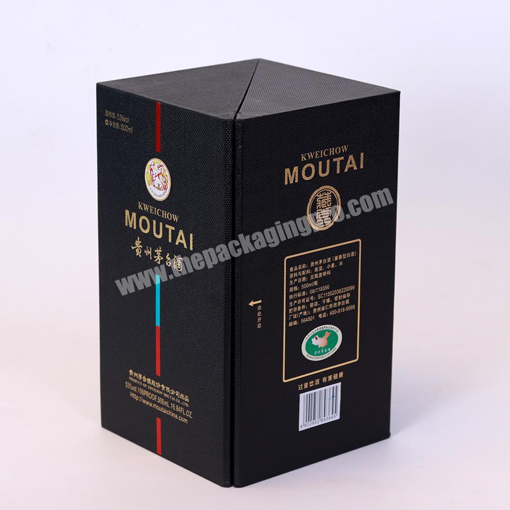 Luxury customized unique design cardboard wine boxes high-grade packaging for sale