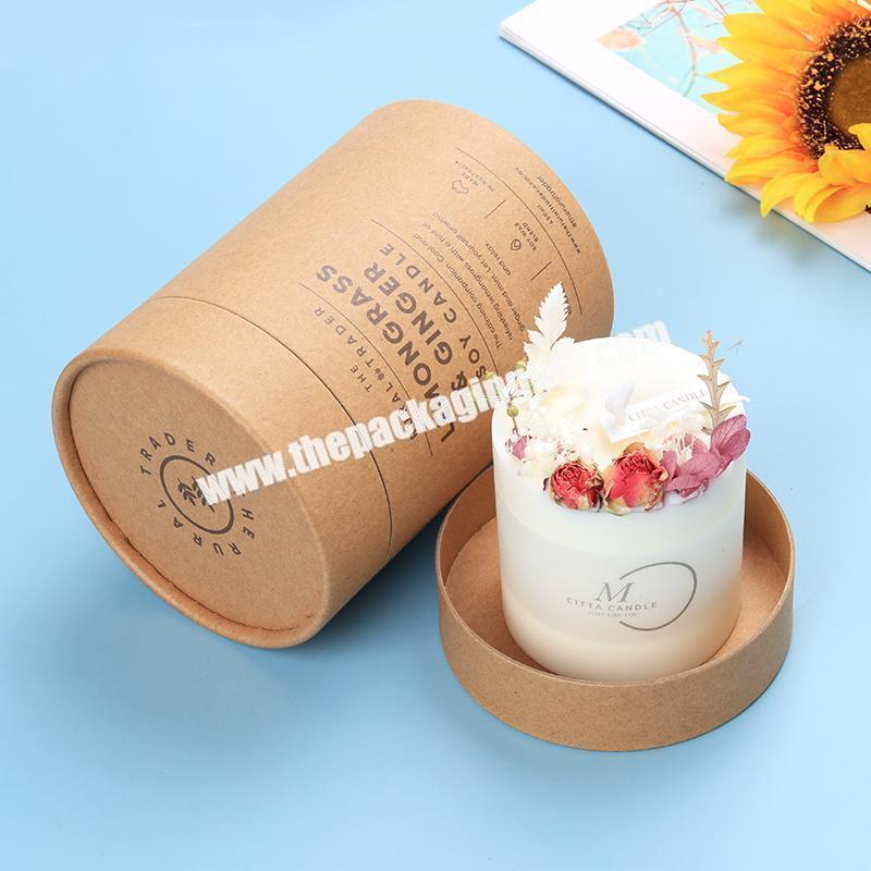 Paper Chinese Custom Round Cylinder Packaging Box cardboard cosmetic containers