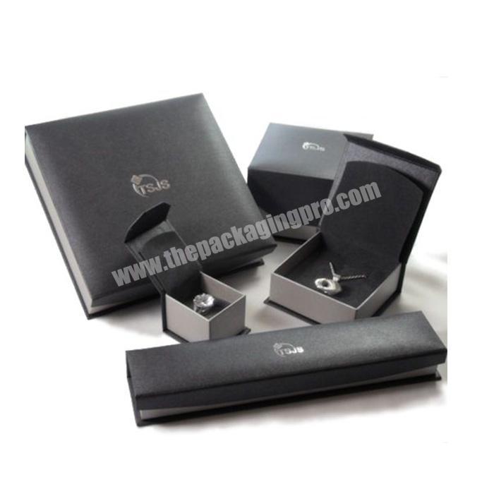 Luxury high end cardboard gift box for necklace/earring/ring/bracelet packaging