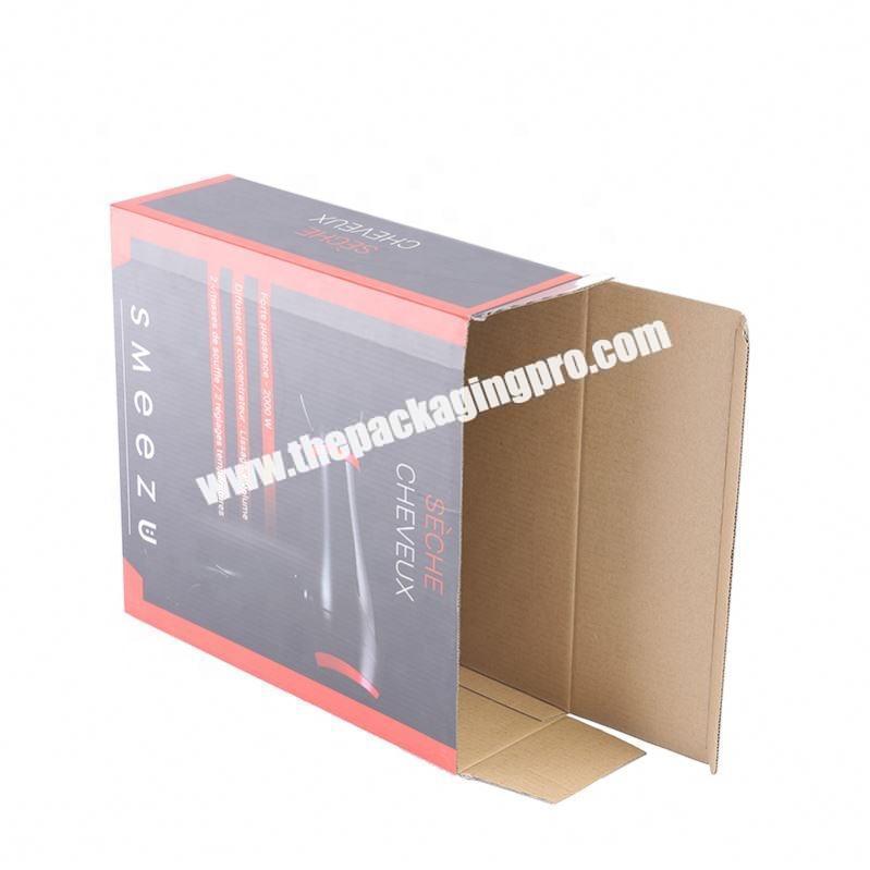 Wholesale baby Divided Plate corrugated boxes with pvc  window