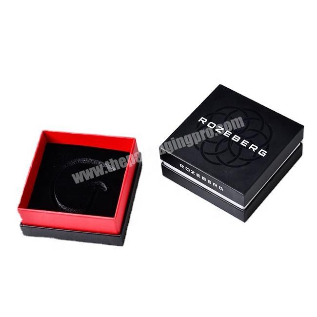 Manufacturer High quality Custom Printing Lid-Base Jewelry Packaging Bracelet Necklace Gift Box