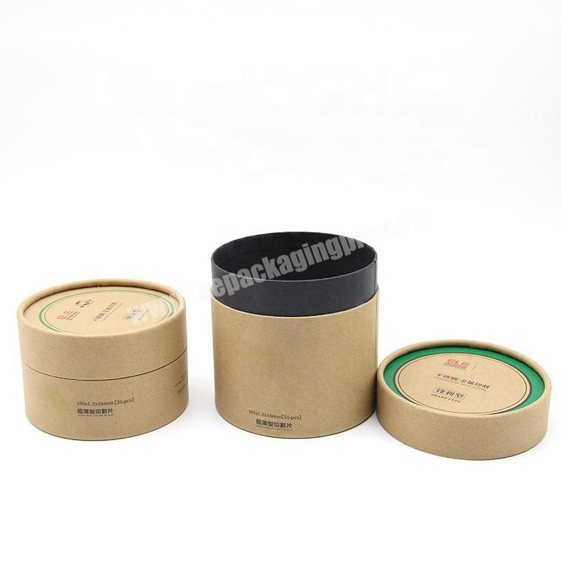 New design custom printed environment friendly Craft paper tube toy packaging box
