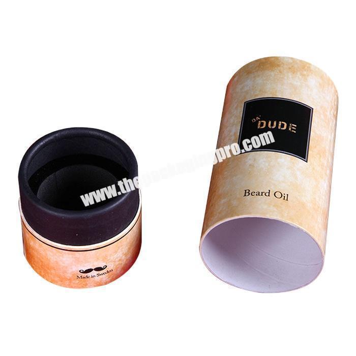 Eco Friendly Material Customized Design Recycled Paper Packaging Tube With Cosmetic Packaging Paper Tube  For Skin Care Product