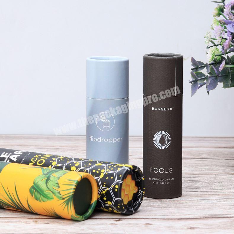 New Design Custom Print Tube Paper Box For Packaging Essential Oils