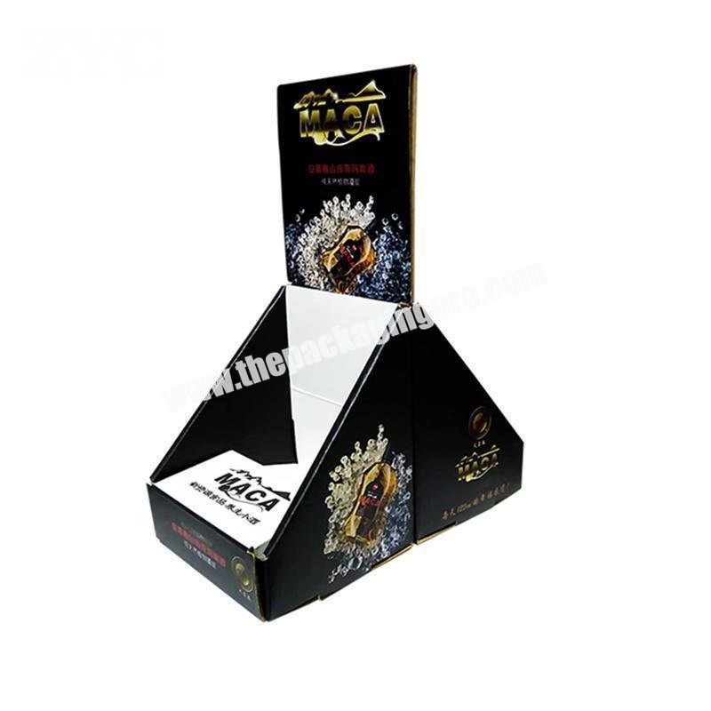 ODM/OEM Corrugated Cardboard Gift Cards Counter Top Display Stand