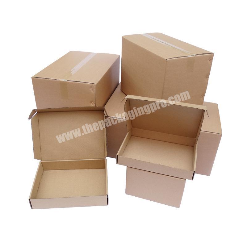 Packaging custom cardboard design kraft paper corrugated box