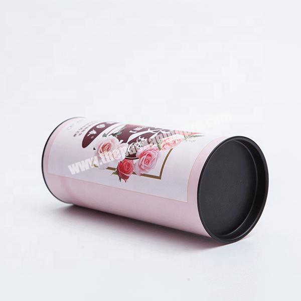 The New style  Recyclable producing recycled kraft paper packing  paper tube for scented tea Packaging