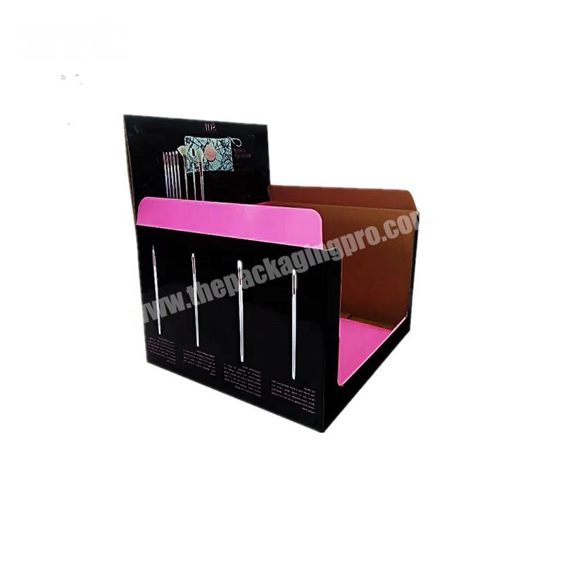 Paper Countertop Display Box POP Cardboard Cosmetic Display Boxes