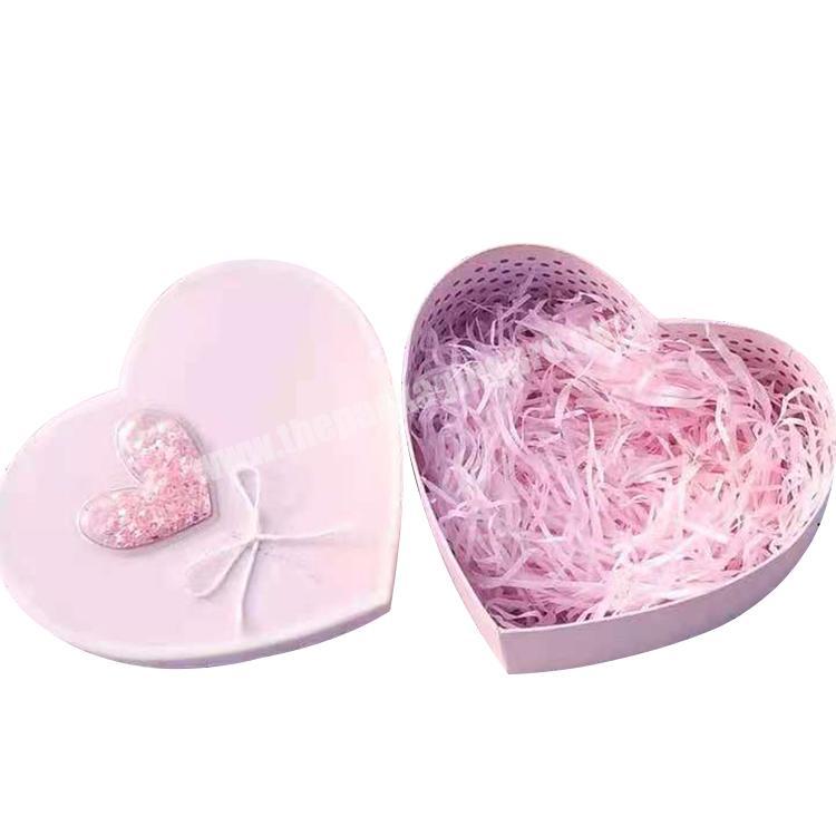 Paper Custom Heart Shaped Design Luxury Packaging Gift Box