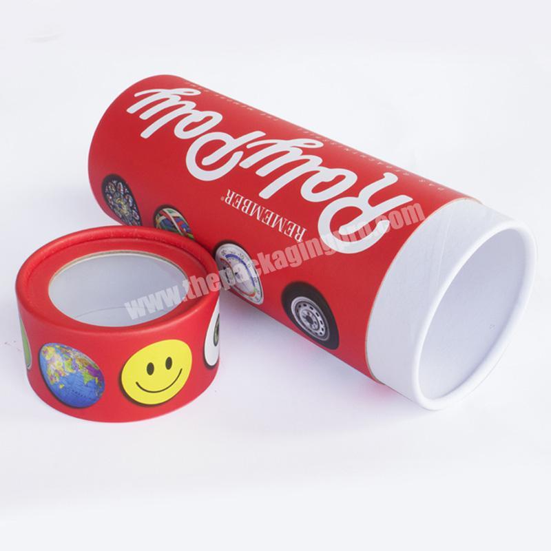 Paper Tube Round Biodegradable Stationery Box Pre Roll Kraft Paper Tube Packaging