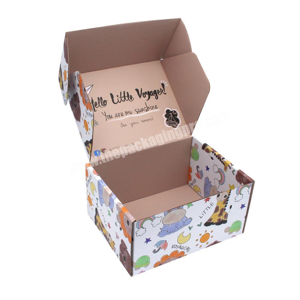 Paper box baby shower favors candy packaging gift boxes for baby clothes