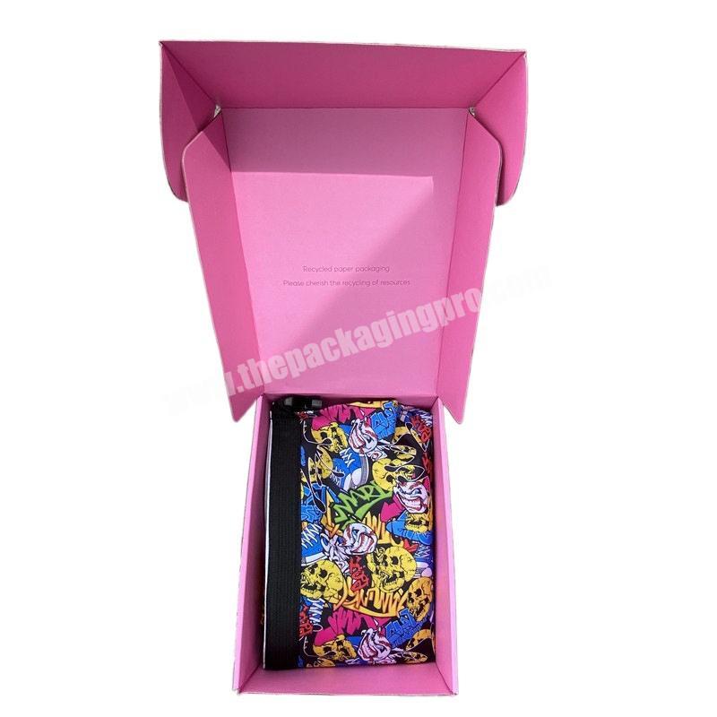 Custom paper box and cardboard with custom printing color and design easy to open