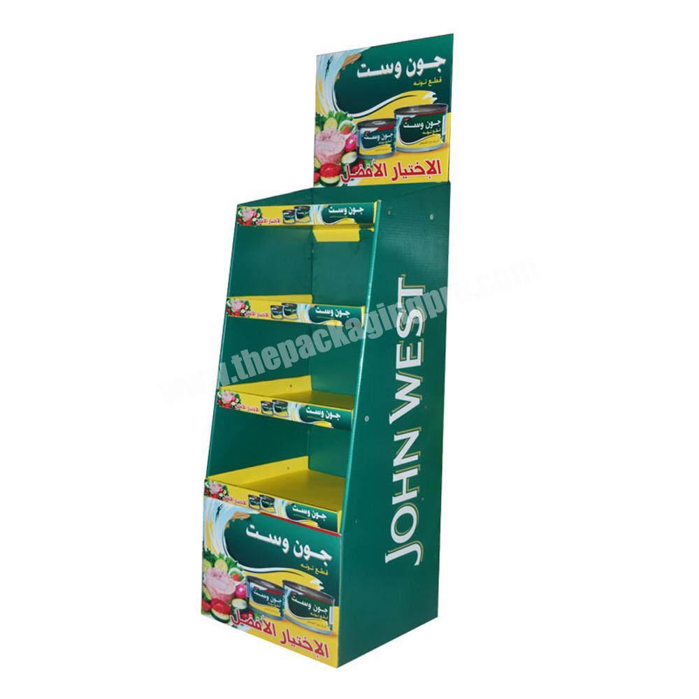 Point of Sale Convenient Cardboard Paper Display Stand
