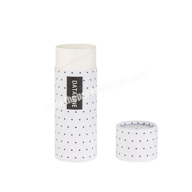 Fashion beautiful eco friendly luxury round food carrier chocolate/nut/pet food/popcorn paper tube packaging container