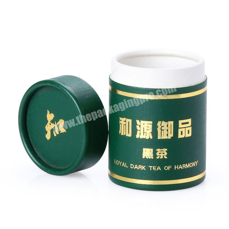 Printing Environmentally Eco Friendly Paper Cans For Food Coffee Tea Packaging