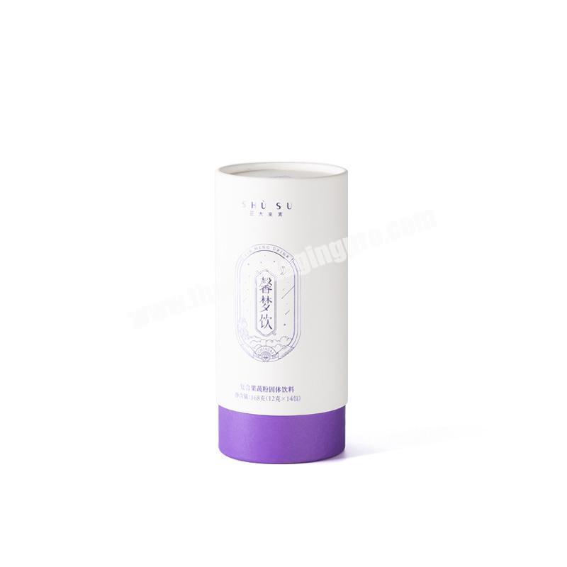 Private custom  Solid health drink Paper can