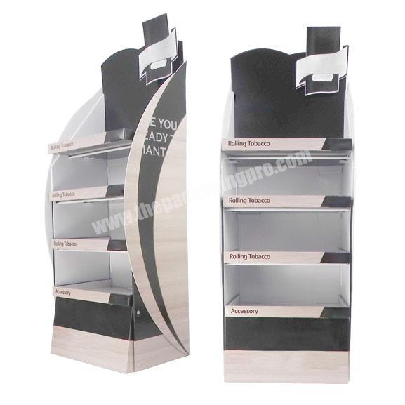 Professional customized FSDU cardboard display stand China factory sell