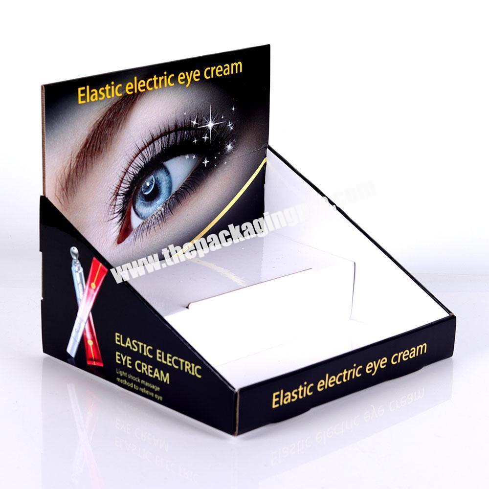 Professional customized elastic electric eye repair eye cream PDQ display stand